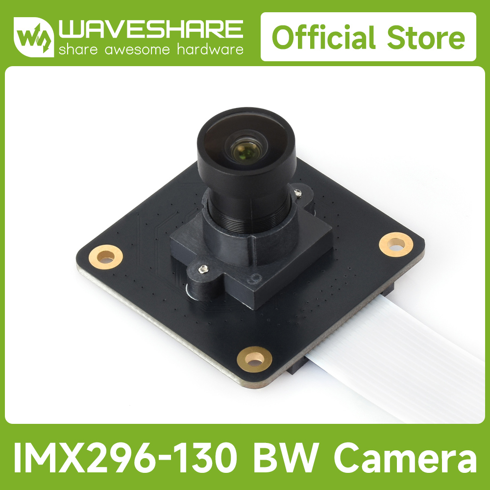 Raspberry Pi Global Shutter Camera Imx296 - Kamera monochromatyczna Waveshare IMX296 1.6MP M12,