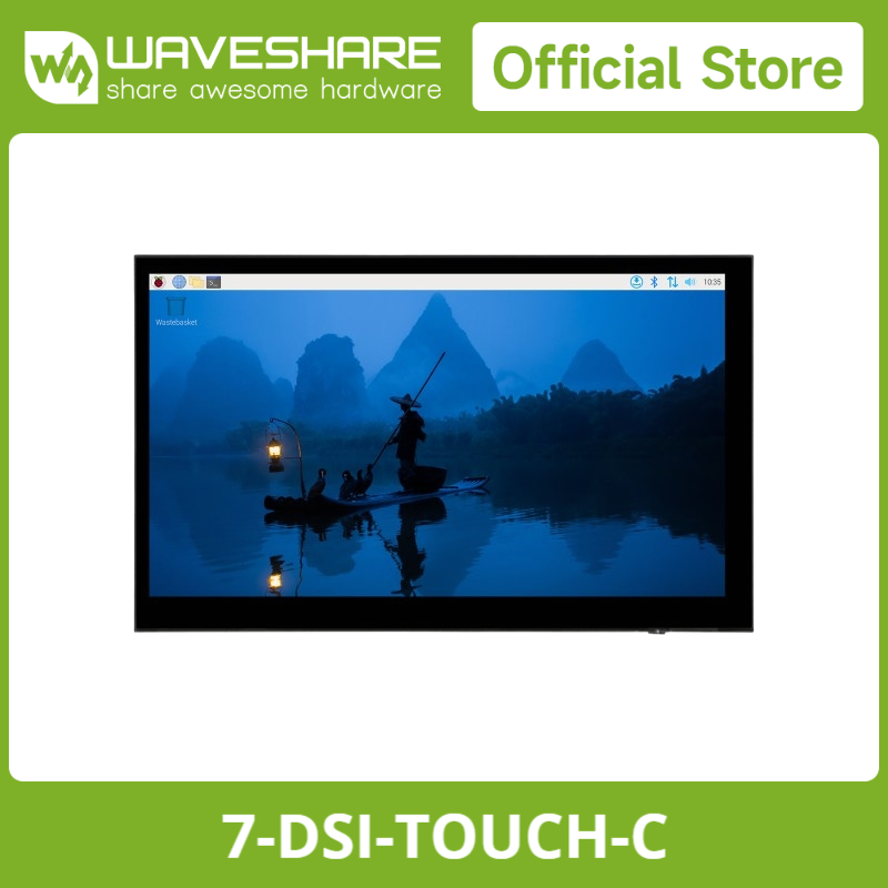 Raspberry Pi 5 - Waveshare – 7-calowy dotykowy wyświetlacz DSI