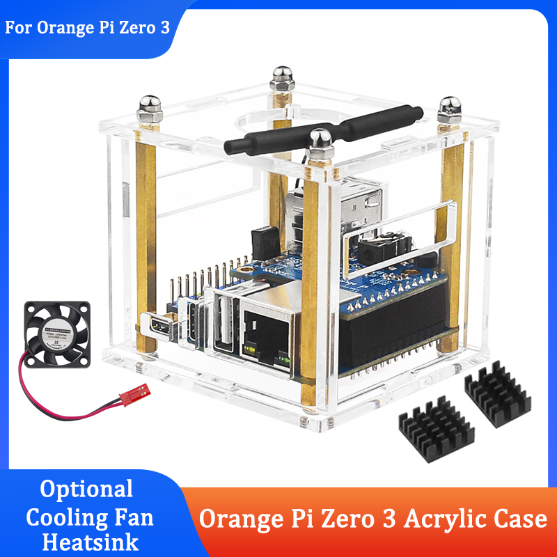 Pi Cooler - Akrylowa obudowa Orange Pi Zero 3