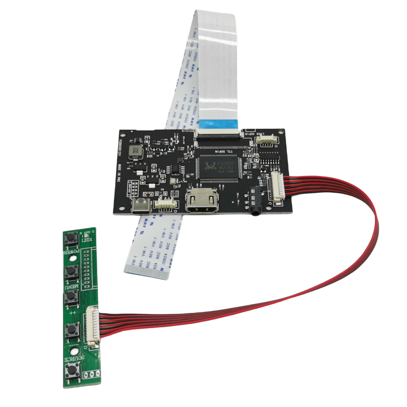 Raspberry Pi Kit - Zestaw kontrolera LCD HDMI+Audio 40pin do