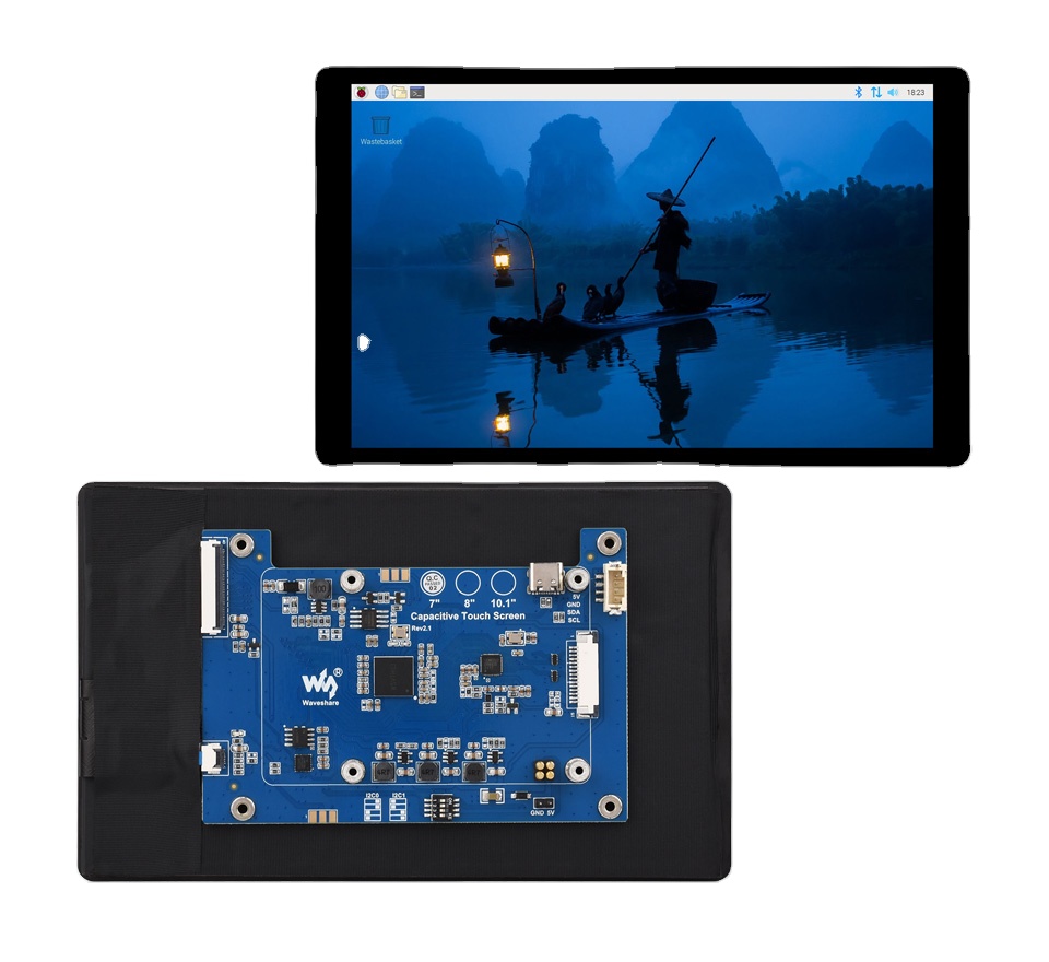 Pi Display - 7-calowy wyświetlacz DSI LCD (E) Waveshare