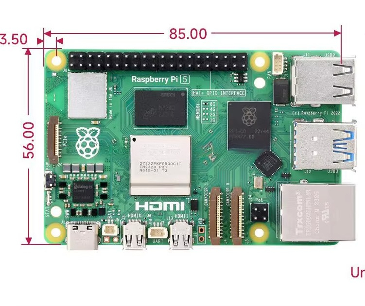 Raspberry Pi 5 - Raspberry Pi 5 wyposażony jest w