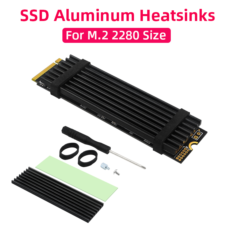 Pi Cooler - M.2 SSD Radiator Aluminiowy Radiator Półprzewodnikowy