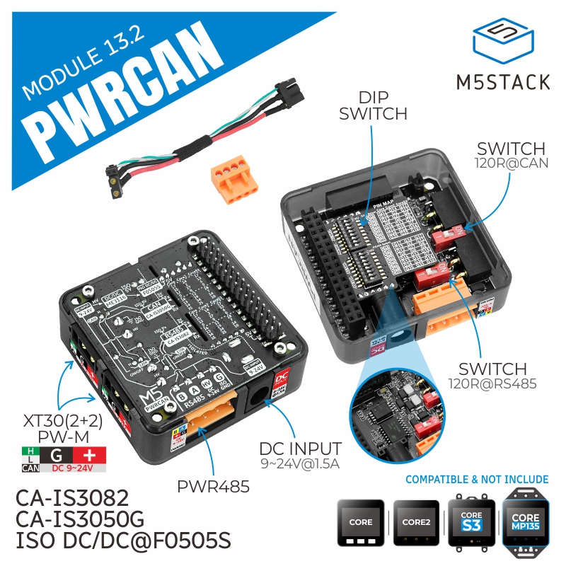Oficjalny moduł M5Stack PWRCAN – Pi Camera Module recenzja i cena