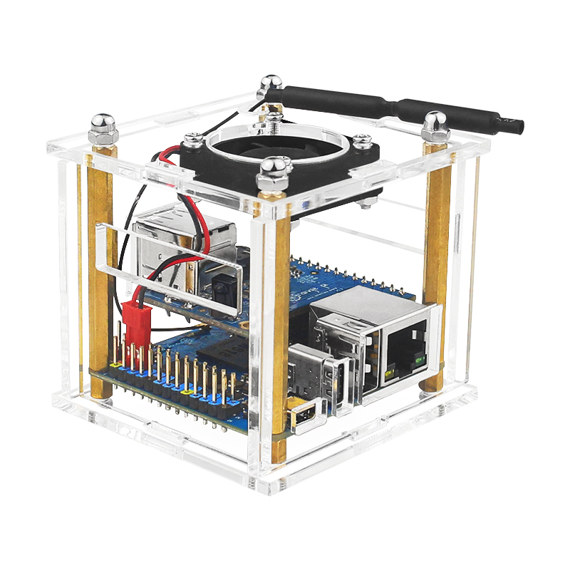 Akrylowa obudowa Orange Pi Zer – Pi Cooler recenzja i cena