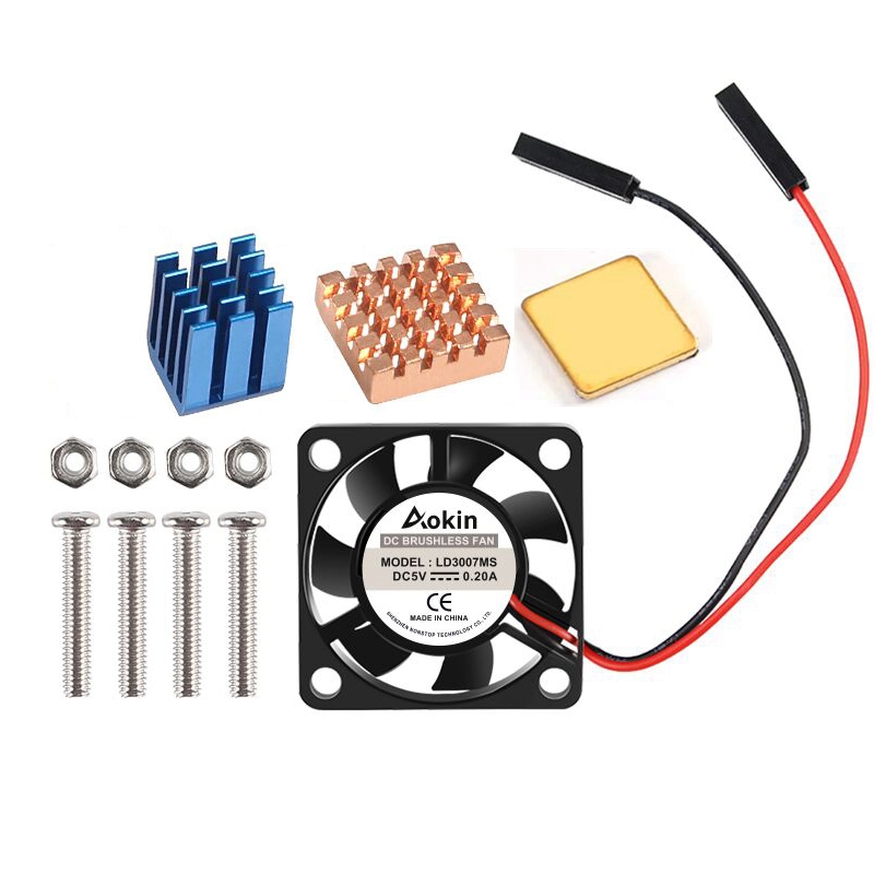Wentylator 5V / 3.3V ze śrubam – Pi Cooler recenzja i cena
