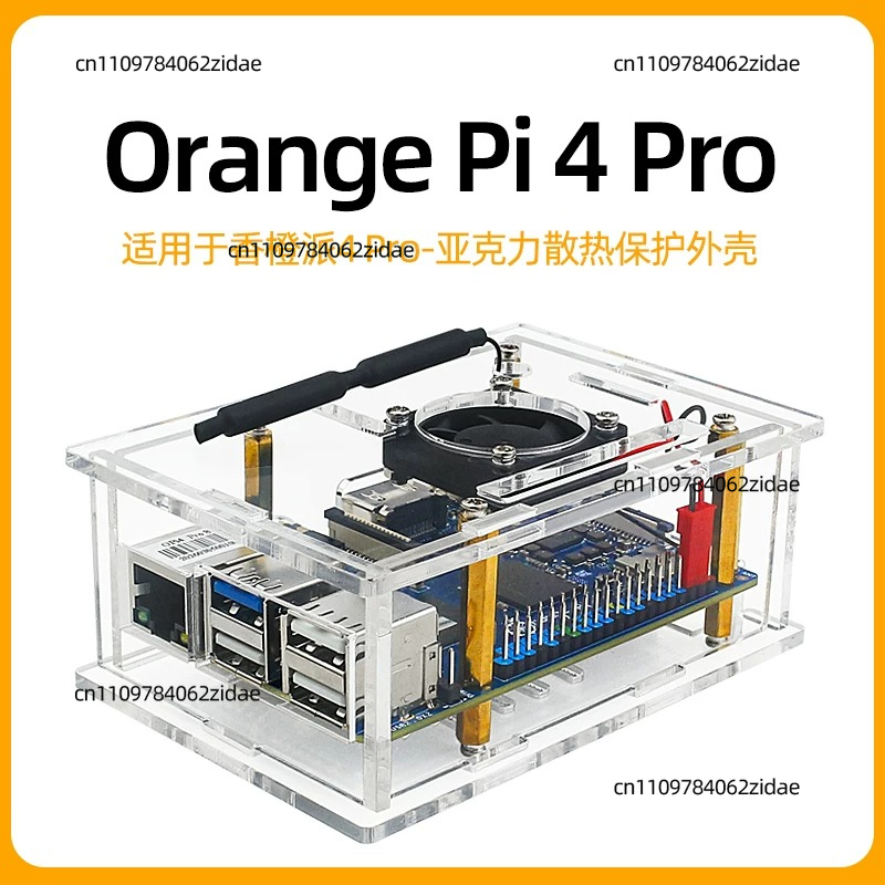 Akrylowa obudowa ochronna z uc – Pi 4 Case recenzja i cena
