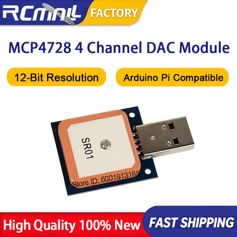 Moduł MCP4728 12-bitowy I2C DA – Raspberry Pi 4 recenzja i cena