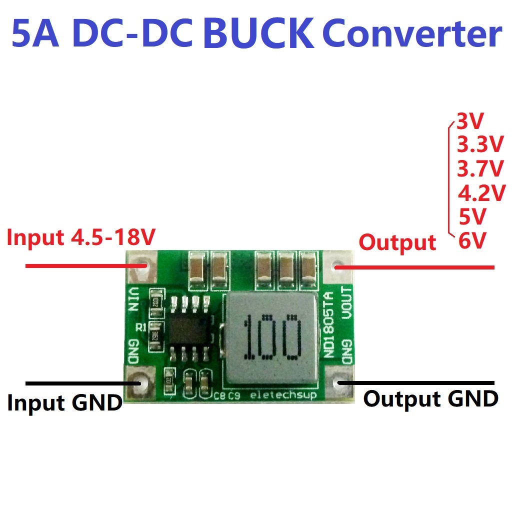 Moduł przetwornicy DC-DC 5A, 4 – Raspberry Pi 4 recenzja i cena